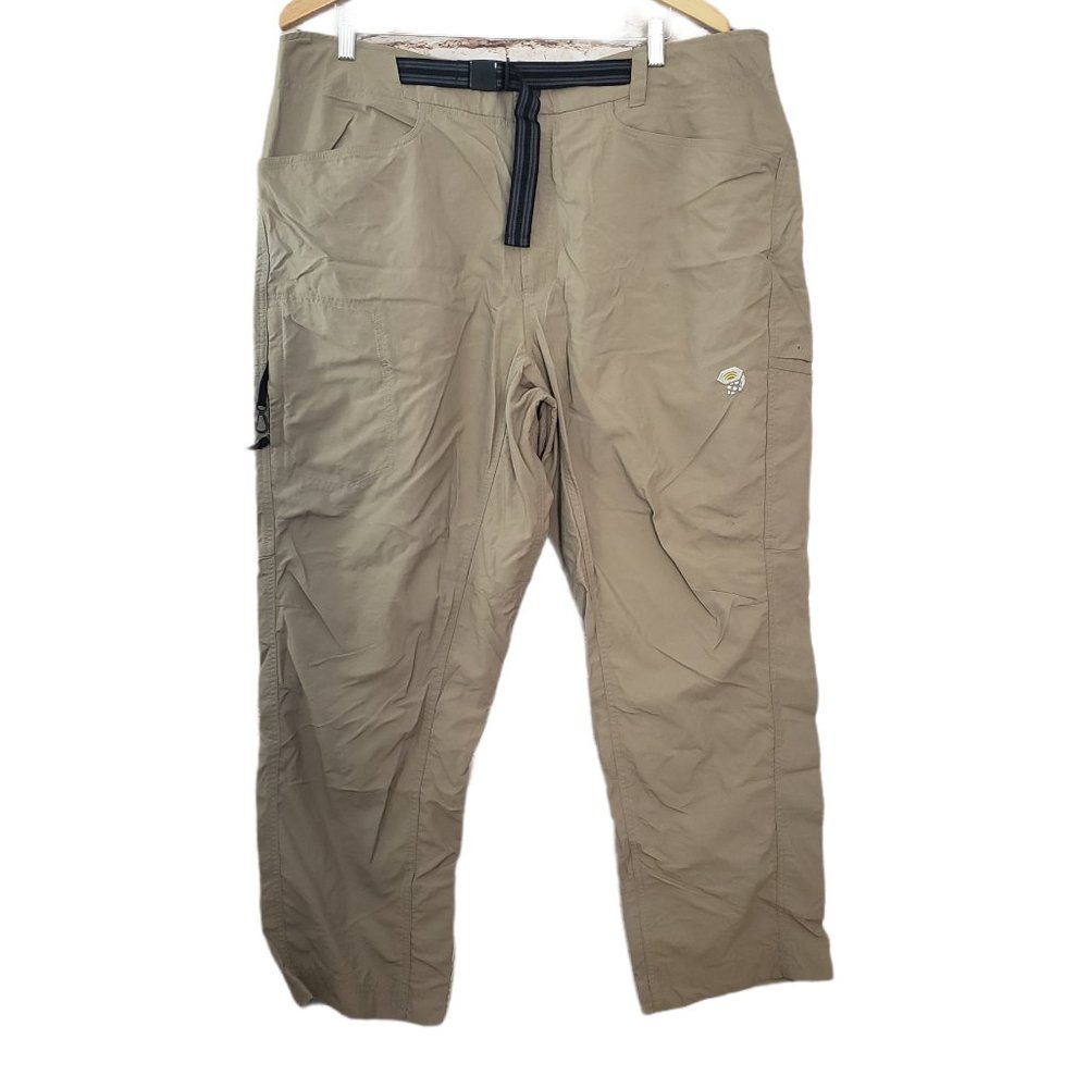 Men's Sz XXL Mountain Hardwear Khaki Hiking Pants